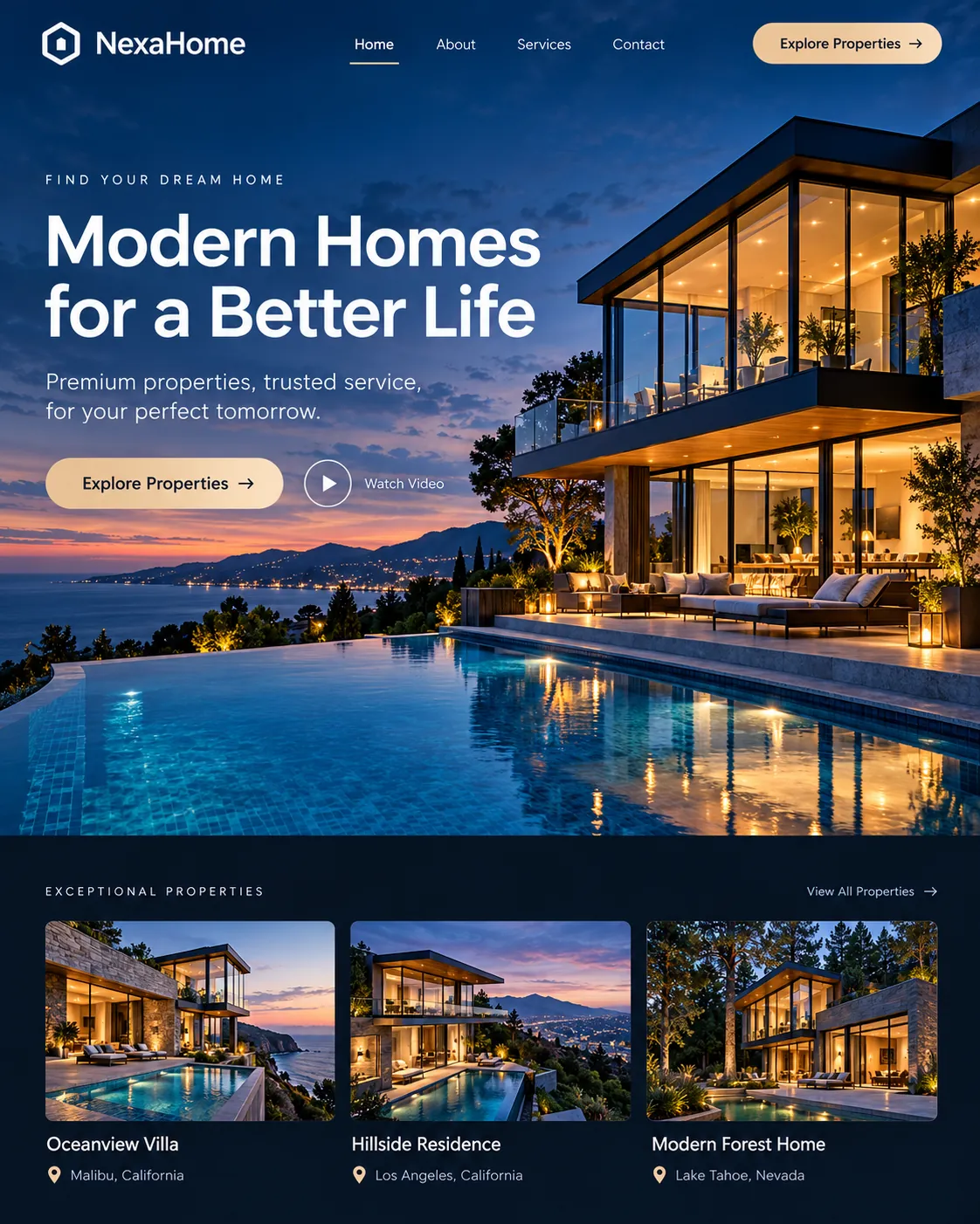 Real Estate Website