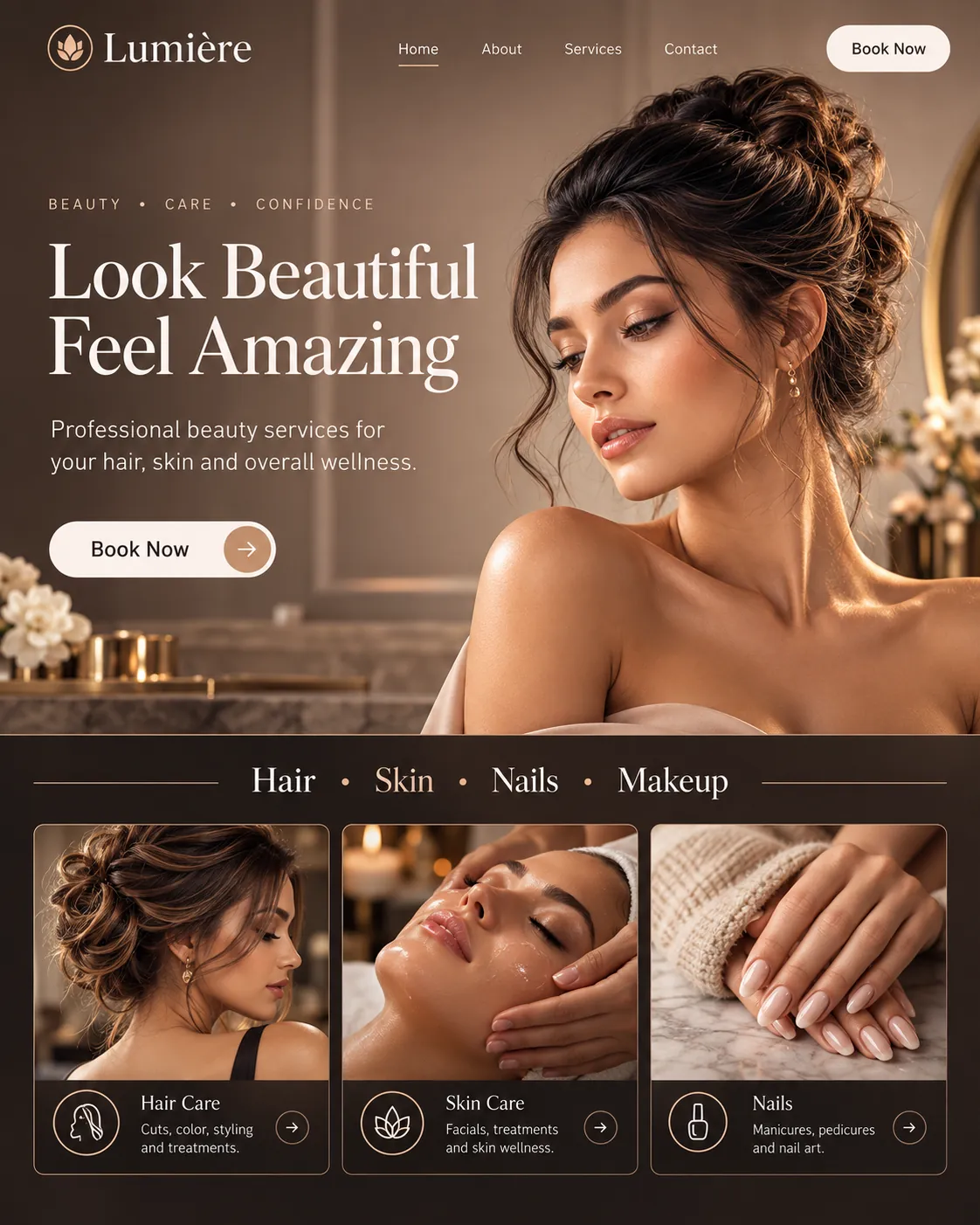 Salon Website